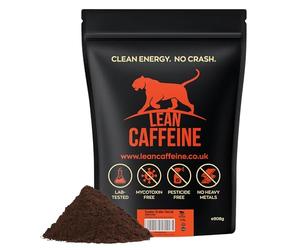 Lean Caffeine Bulletproof Decaf Ground Coffee - Super Clean, Lab Verified, Tested For Mycotoxins And Heavy Metals - Low Acid - Swiss Water Decaffeinated Ground Coffee - 908g (1 Pack)
