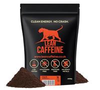 Lean Caffeine High Caffeine Ground Coffee 908g & Super Cal Bone Broth Powder 400g Bundle | Dark Roast Low Acid Coffee & Grass-Fed Beef Protein | Lab Tested Supplements