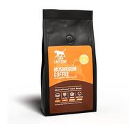 Lean Caffeine Mushroom Coffee Ground 206g | Mushroom Extract Powder | Lions Mane, Reishi Mushroom, Cordyceps & Agaricus Blazei Shroom Blend | Bulletproof Mycotoxin Free Coffee