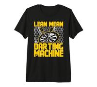 Lean Mean Darting Machine - Darts Premium T-Shirt