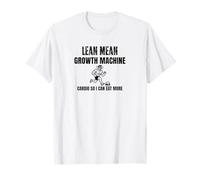 Lean Mean Growth Machine Fitness Motivation Design T-Shirt