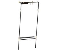 Lean On Me Clothes Rack Black