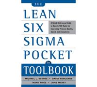 LEAN SIX SIGMA POCKET TOOLBOOK by Michael George Paperback Self Help Business