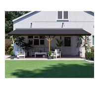 Dunster House Wooden Lean To Gazebo With Super Felt 6M X 3M Pressure Treated Wall Mounted Utopia