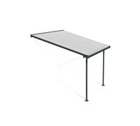 Lean to Veranda Pergola 3x3.05 Aluminium Patio Cover Feria Canopia by Palram