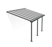 Lean to Veranda Pergola 3x4.25 Aluminium Patio Cover Olympia Canopia by Palram