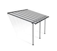 Palram - Canopia Canopia by Palram Sierra Patio Cover 3m x 4.25m - Grey Clear, Grey