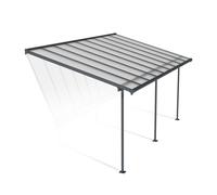 Lean to Veranda Pergola 3x5.46 Aluminium Patio Cover Sierra