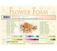 Leane Creatief A4 0.8mm Flower Foam Sheets 10pcs - Salmon