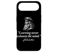 Leaning Never Exhausts The Mind Leonardo da Vinci Quote Case for iPhone Air