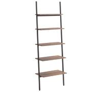 Leaning Shelf Bookcase Bookshelf Shelving Unit Storage Rack Organiser vidaXL