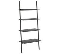 Leaning Shelf Bookcase Bookshelf Shelving Unit Storage Rack Organiser vidaXL