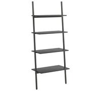 Leaning Shelf Bookcase Bookshelf Shelving Unit Storage Rack Organiser vidaXL
