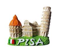 Leaning Tower of Pisa Italy Refrigerator Magnet Travel Souvenir 3D Fridge Decoration Magnetic Sticker Craft Collection