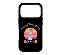Leaning Tower of Pisa Italy Souvenir Retro Vintage Sunset Case for iPhone 17 Pro