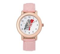 Leaning Tower Pisa Italy Falg Wrist Watches for Women Men Quartz Stainless Steel Watch Easy to Read