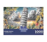 Leaning Tower SceneTitanic Jigsaw Puzzles for Adults Tackle The 1000-Piece (Advanced) Gauntlet of Impossible, Hard, And Difficult Challenging Puzzle Games - The Defining Gift Jigsaw Puzzles for Serio