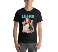Leann-Rimes-Fan-Art Men T Shirt-Sublime-oversizeds-Funnys-blankss-Plain Black