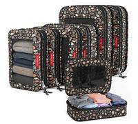 LeanTravel Compression Packing Cubes Luggage Organizers (3) Set