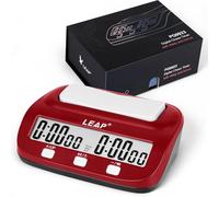 LEAP Chess Clock Digital Chess Timer Professional for Board Games Count Up/Down Timer with Multfunction