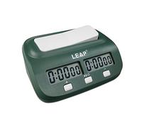 LEAP Digital Chess Clock Chess Timer for Chess Board Game Blackish Green