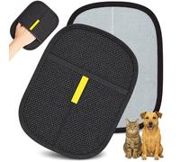 Leap Fit Electrostatic Pet Hair Removal Glove - Reusable Fur Remover Mitt for Furniture Clothes Carpet Couch - Antistatic Grooming Tool for Cat Dog Hair Cleaning for Pet Owners