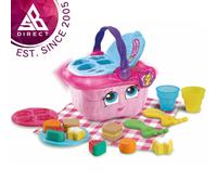 Leap Frog Shapes & Sharing Picnic Basket│Kid's Interactive Pretend Play Toy│6m+