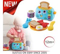 Leap Frog Yum-2-3 Toaster│Kid's Breakfast Toy Foods & Utensils Play Set│12m+