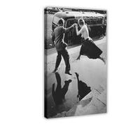 Leap of Faith Louis Faurer 1960 Poster Canvas Poster Wall Art Decor Print Picture Paintings for Living Room Bedroom Decoration 24x36inch(60x90cm)