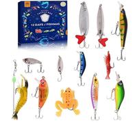 Leaper 12PCS Fishing Set Calendar Blind Box - Style B