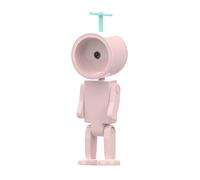 Leaper 3-in-1 Mini Round Head Robot Magnetic Night Light in Pink Leaper Pink