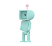 Leaper 3-in-1 Mini Square Robot Magnetic Night Light in Blue Leaper Blue