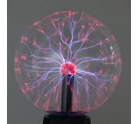 Leaper 4 Inch Sound Sensitive Static Ball Plasma Magic Night Lamp in Black Leaper Black