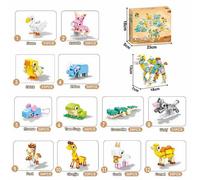 Leaper Children' s Creative Assembleable Building Block Toy Set - Style 1