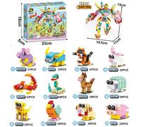 Leaper Children' s Creative Assembleable Building Block Toy Set - Style 3