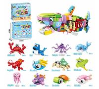 Leaper Children' s Creative Assembleable Building Block Toy Set - Style 4
