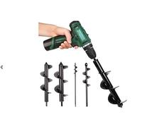 Leaper Garden Post Lawn Digger Bit with Hex Drive in Green | Size: Small Leaper Green S