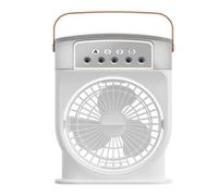 Leaper Green Little Savage 5- Hole Humidifying & Cooling Misting Fan in White Leaper White