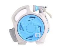 Leaper Mini Simple Garden Handheld Hose Cart - Blue