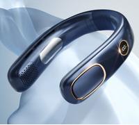 Leaper N55 USB Outdoor Portable Neck Cooling Mini Fan in Dark Blue Leaper Dark Blue