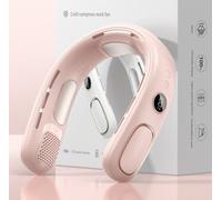 Leaper N90 USB Outdoor Portable Neck Cooling Mini Fan in Pink Leaper Pink