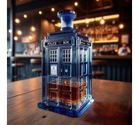 Leaper Phone Booth / Police Call Box Whisky Bottle