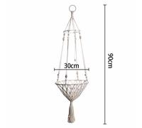 Leaper Semi-Enclosed Hand-Knitted Cat Bed with Mesh Cover - Style 1