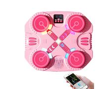 Leaper Smart Music Four-Target Bluetooth Rechargeable Boxing Machine in Pink Leaper Pink