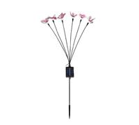 Leaper Solar Butterfly & Firefly Garden Ground Lights - 6 LEDs