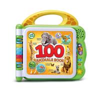 LeapFrog 100 Animals Book, Baby Book with Sounds and Words for Learning Play, Educational Toy for Kids, Preschool Toys, Bilingual Toy for Boys and Gi