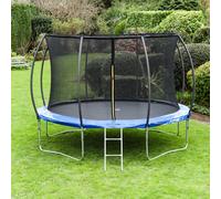 Leapfrog 14ft Lantern Shaped Trampoline Package Artemis Home Blue One Size