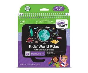 LeapFrog 21606 LeapStart Reception Kids World Atlas and Global Awareness Activity Book