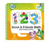 LeapFrog 460703 Scout and Friends Maths 3D Activity Book Learning Toy, Multi-Colour, One Size