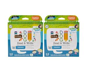 LeapFrog 461403 Read & Write 3D Activity Book,for 2-5 years, Multicolour,18.7 x 17.8 x 1.8cm (Pack of 2)